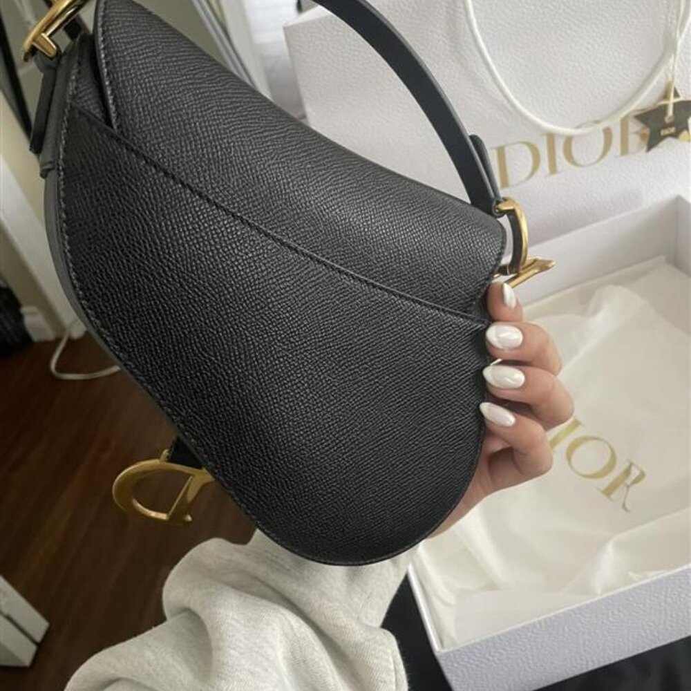 Christian Dior Saddle Bag with strap - Picture 2 of 4